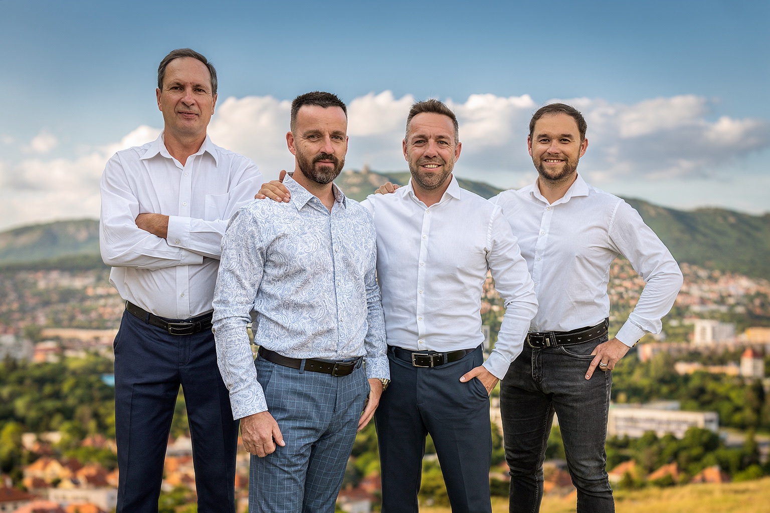 Kandidáti Martin Beňo Team: Ľudovít Formel, Martin Beňo, Jakub Hornák a Ivan Kiko